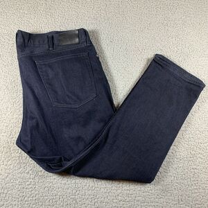 Polo Ralph Lauren The Prospect Straight Jeans 40 x 30 Dark‎ Wash Zip Fly Mens